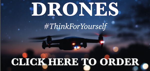 Drones #thinkforyourself Order Button