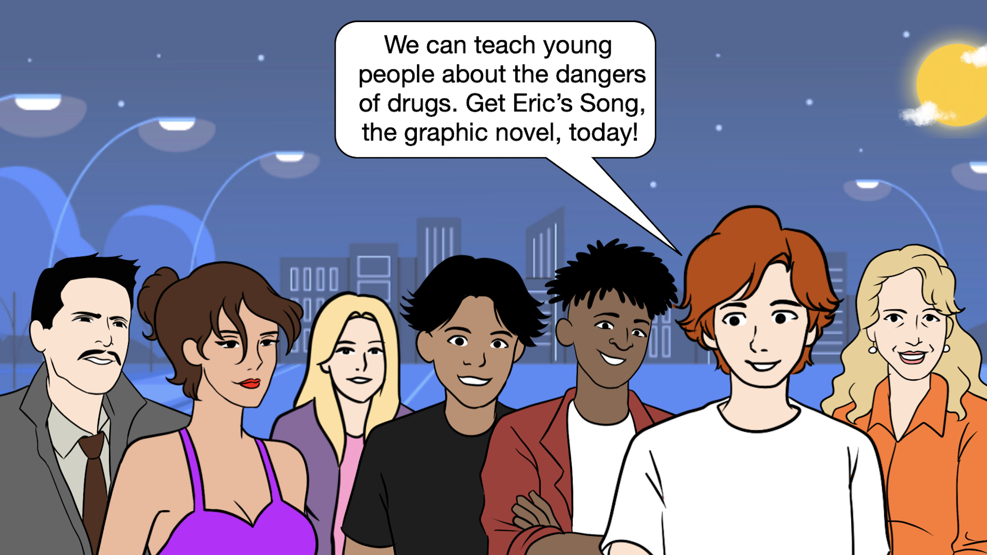 Eric’s Song, Graphic Novel — One of the Best Books About Drug Addiction for Teens