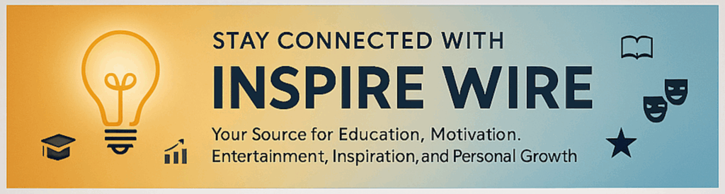 Inspire wire for categories including Business Success and Leadership,