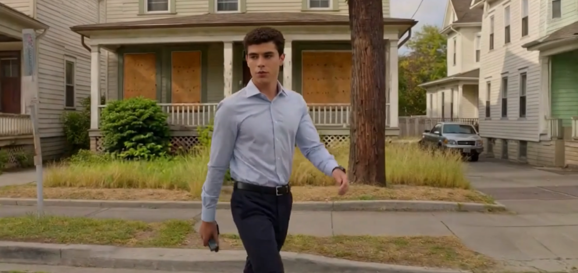Finding overlooked properties as Roman walks across the street from a distressed property.