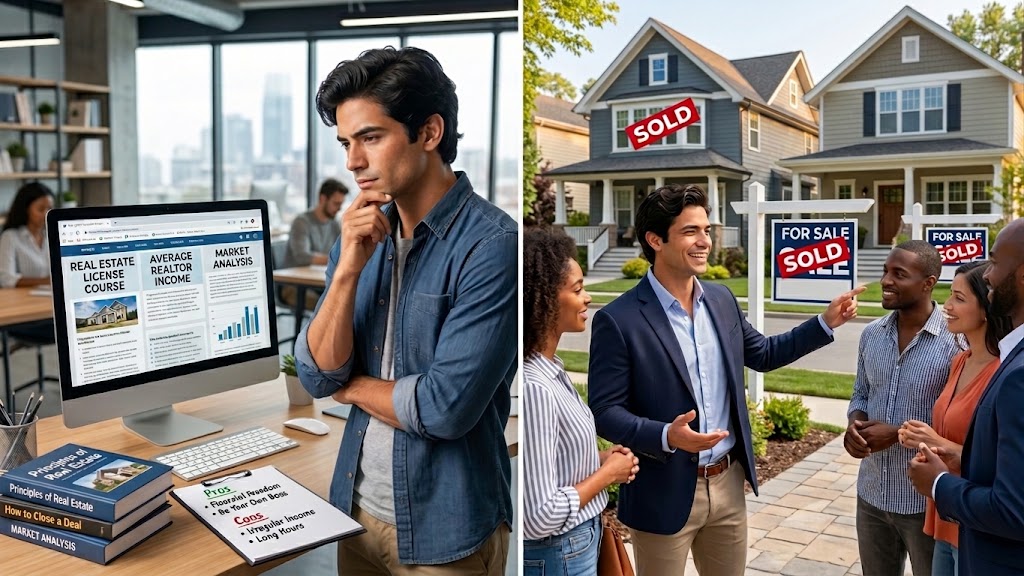 Roman considers becoming a real estate investor, contrasted with his future success owning multiple investment properties.